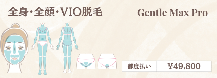 女性全身全顔VIO