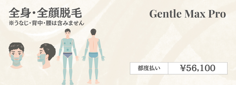 男性全身全顔